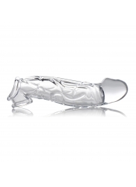 Прозрачная насадка для увеличения члена 2 Inch Clear Extender Sleeve - XR Brands - в Пскове купить с доставкой