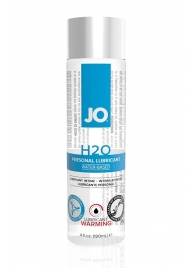 Возбуждающий лубрикант на водной основе JO Personal Lubricant H2O Warming - 120 мл. - System JO - купить с доставкой в Пскове