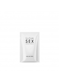 Полоски для орального секса Slow Sex Oral Sex Strips - 7 шт. - Bijoux Indiscrets - купить с доставкой в Пскове