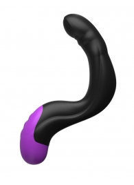 Черно-фиолетовый вибромассажёр простаты Hyper-Pulse P-Spot Massager - Pipedream - в Пскове купить с доставкой