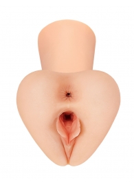 Телесный мастурбатор Pick Your Pleasure XL Stroker - Pipedream - в Пскове купить с доставкой