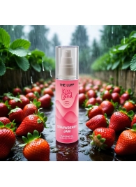 Съедобное массажное масло Kiss Land Strawberry Jam - 75 мл. - THE LUFF - купить с доставкой в Пскове