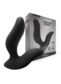 Черный вибромассажер простаты 3,5’’ Curve P-spot Massager - 12 см. - Erokay - в Пскове купить с доставкой