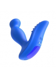 Синий вибромассажер простаты 3,5’’ P-spot Massager - 12,5 см. - Erokay - в Пскове купить с доставкой