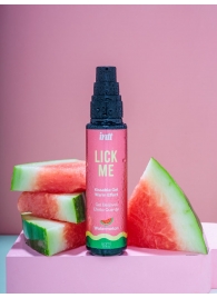Гель Lick Me с согревающим эффектом и ароматом арбуза - 50 мл. - INTT - купить с доставкой в Пскове
