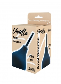Черный анальный душ Anal Douche L - Lola Games - купить с доставкой в Пскове