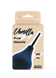 Черный анальный душ Anal Douche M - Lola Games - купить с доставкой в Пскове