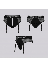Трусики для фиксации насадок Strap-on-me Harness Lingerie Diva XS - Strap-on-me - купить с доставкой в Пскове