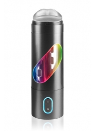 Перезаряжаемый мастурбатор-ротик Extreme Toyz Rechargeable Roto-Bator Mouth - Pipedream - в Пскове купить с доставкой