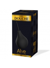 Черный анальный душ Anal Douche S - Adrien Lastic - купить с доставкой в Пскове