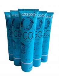 Набор из 5 пролонгирующих лубрикантов на водной основе Egzo Go (по 100 мл.) - EGZO - купить с доставкой в Пскове