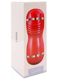 Двусторонний мастурбатор в колбе Cleo - вагина и ротик - Boys of Toys - в Пскове купить с доставкой