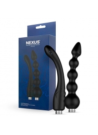 Набор из 2 насадок для анального душа Shower Douche Duo Kit - Nexus Range - купить с доставкой в Пскове