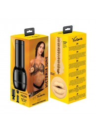 Мастурбатор-ротик Kiiroo Feel Victoria Mouth - Kiiroo - в Пскове купить с доставкой