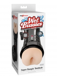 Мастурбатор-анус в колбе Super Banging Butthole - Pipedream - в Пскове купить с доставкой
