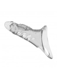 Прозрачная насадка на пенис - 22 см. - Baile - в Пскове купить с доставкой