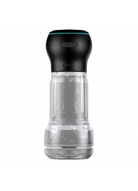 Набор PowerBlow   Feel Pocket Stroker Crystal: мастурбатор и интерактивная насадка - Kiiroo - в Пскове купить с доставкой