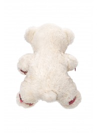 Бондажный набор: белый мишка с розовыми оковами и наручниками - Pecado - купить с доставкой в Пскове