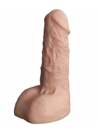 Телесный фаллоудлинитель с мошонкой Cock Next - 17 см. - LOVETOY (А-Полимер) - в Пскове купить с доставкой