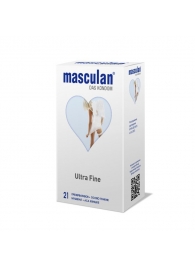 Особо тонкие презервативы Masculan Ultra Fine - 21 шт. - Masculan - купить с доставкой в Пскове