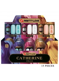 Набор из 15 мастурбаторов Catherine Olga - Baile - в Пскове купить с доставкой
