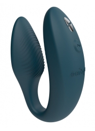 Зеленый вибратор для пар We-Vibe Sync 2 с пультом ДУ - We-vibe купить в Пскове с доставкой в Orgasmix.ru Зеленый вибратор для пар We-Vibe Sync 2 с пультом ДУ - We-vibe