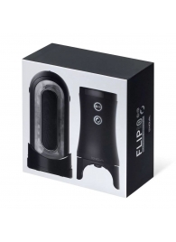 Набор Tenga Flip Zero Electronic Vibrotation: мастурбатор с вибрацией и устройство вращения - Tenga - в Пскове купить с доставкой