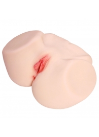 Мастурбатор-полуторс с двойным слоем материала Jenny Onahole Real Vagina - KOKOS - в Пскове купить с доставкой