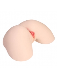 Мастурбатор-полуторс с двойным слоем материала Jenny Onahole Real Hips - KOKOS - в Пскове купить с доставкой