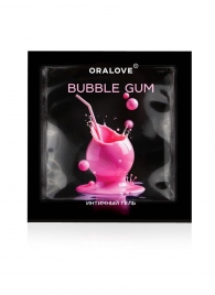 Саше съедобной оральной смазки OraLove с ароматом бабл-гам - 3 гр. - Биоритм - купить с доставкой в Пскове