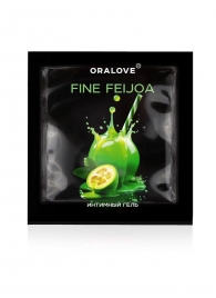 Саше съедобной оральной смазки OraLove с ароматом фейхоа - 3 гр. - Биоритм - купить с доставкой в Пскове