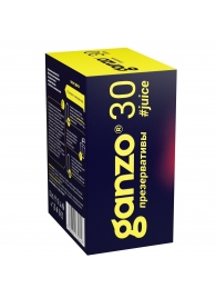 Ароматизированные презервативы Ganzo Juice - 30 шт. - Ganzo - купить с доставкой в Пскове