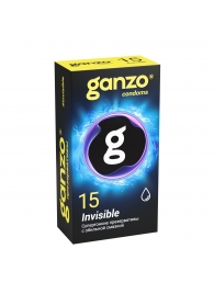 Супертонкие презервативы Ganzo Invisible - 15 шт. - Ganzo - купить с доставкой в Пскове