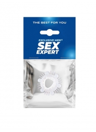 Стимулирующая насадка на пенис с несколькими видами рельефа - Sex Expert - в Пскове купить с доставкой