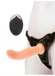 Женский вибрострапон со съемной насадкой и пультом ДУ - Erokay - купить с доставкой в Пскове