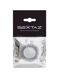 Круглое эрекционное кольцо с «ресничками» - Sextaz - в Пскове купить с доставкой