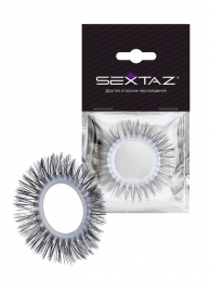 Круглое эрекционное кольцо с длинными «ресничками» - Sextaz - в Пскове купить с доставкой