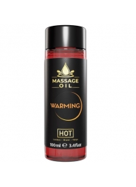 Массажное масло с согревающим эффектом Massage Oil Warming - 100 мл. - HOT - купить с доставкой в Пскове