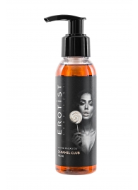 Разогревающее массажное масло Erotist Caramel Club с ароматом пралине - 100 мл. - Erotist Lubricants - купить с доставкой в Пскове