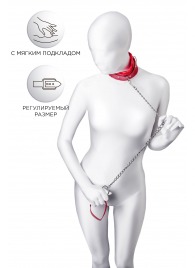 Красный ошейник с подкладкой из меха - ToyFa - купить с доставкой в Пскове