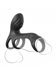 Черная насадка на пенис Ultimate Couples Cage Pro - Pipedream - в Пскове купить с доставкой