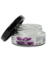 Массажная свеча «Сирень» - 50 мл. - SGAN - купить с доставкой в Пскове