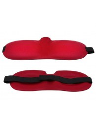 Красная глухая маска на резинке - Sitabella - купить с доставкой в Пскове