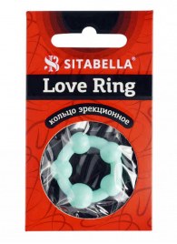 Цветное эрекционное кольцо с 5 бусинами Love Ring - Sitabella - в Пскове купить с доставкой