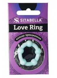 Цветное эрекционное кольцо Love Ring с бусинами - Sitabella - в Пскове купить с доставкой