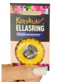 Цветное рельефное эрекционное кольцо Ellasring - Sitabella - в Пскове купить с доставкой