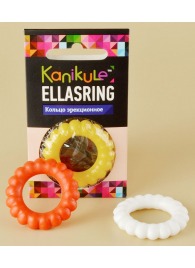 Цветное рельефное эрекционное кольцо Ellasring - Sitabella - в Пскове купить с доставкой