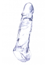 Прозрачная насадка-удлинитель Length Enhancer с подхватом - 16 см. - NMC - в Пскове купить с доставкой