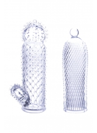 Набор из 2 прозрачных насадок на член Seductive Tickler Sleeves - NMC - в Пскове купить с доставкой