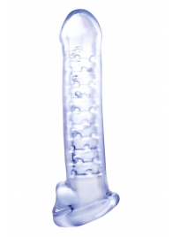 Прозрачная насадка-удлинитель Stretchy Touch - 18 см. - NMC - в Пскове купить с доставкой